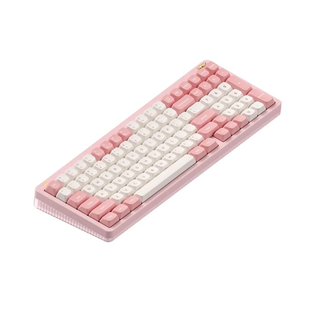 Nuphy Halo96 V2 QMK/VIA Hot-Swappable RGB Backlight Wireless Mechanical Sakura Fizz Keyboard - Raspberry Switches