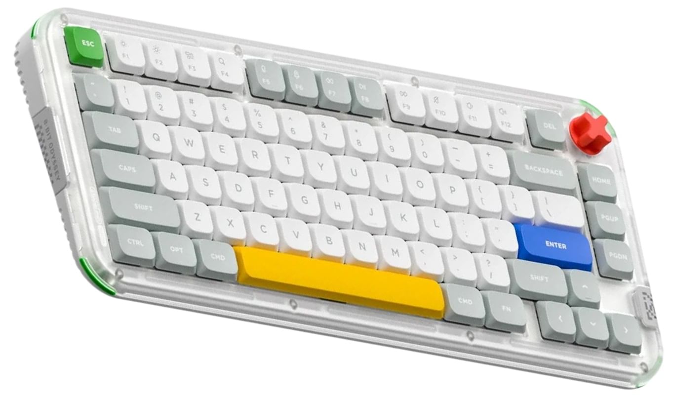 キーボード NuPhy Kick75 / Low / QMK & VIA / Sliver NuPhy Kick75 Hybrid-Profile Custom Mechanical Keyboard