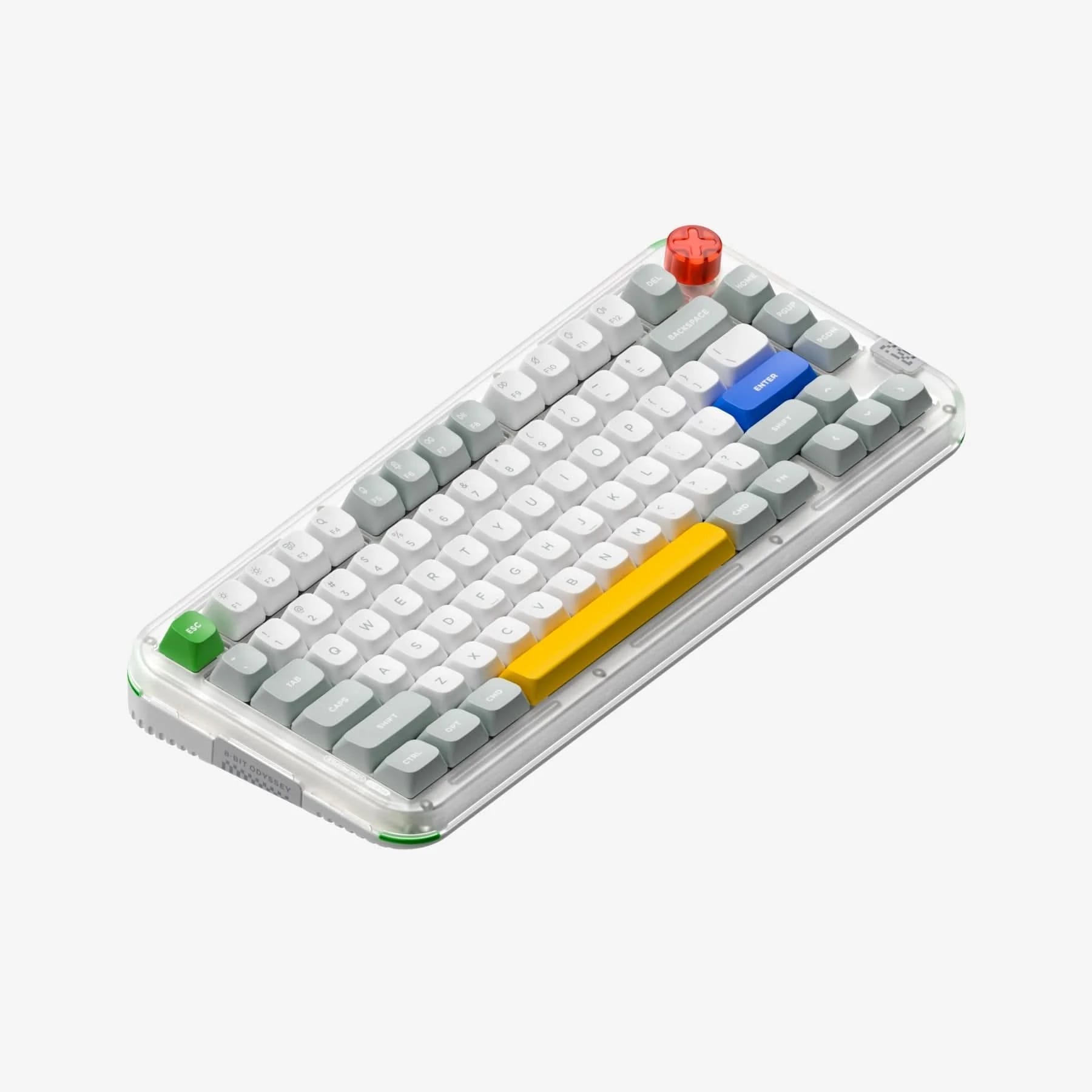 NuPhy Kick75 Hybrid-Profile Custom Wireless Mechanical Keyboard High-Profile NuPhy IO Firmware - Brown Max Switch