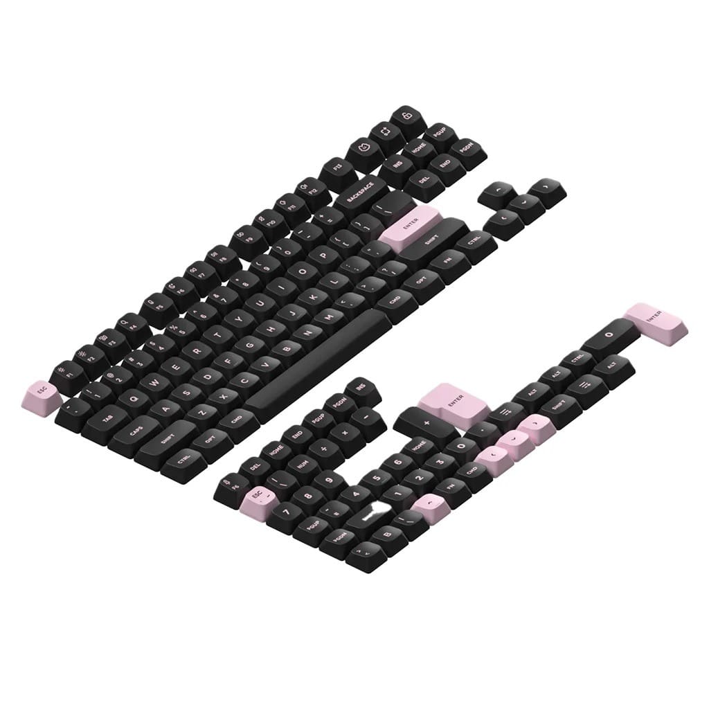 Nuphy Gem mSA Profile Doubleshot PBT Keycap Set - Inca Rose