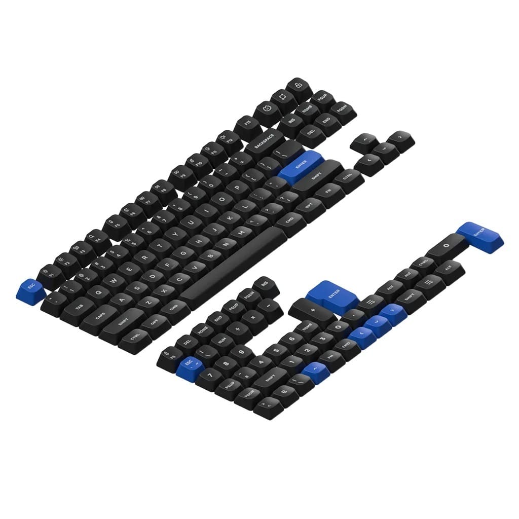 Nuphy Gem mSA Profile Doubleshot PBT Keycap Set - Mystic Indigo