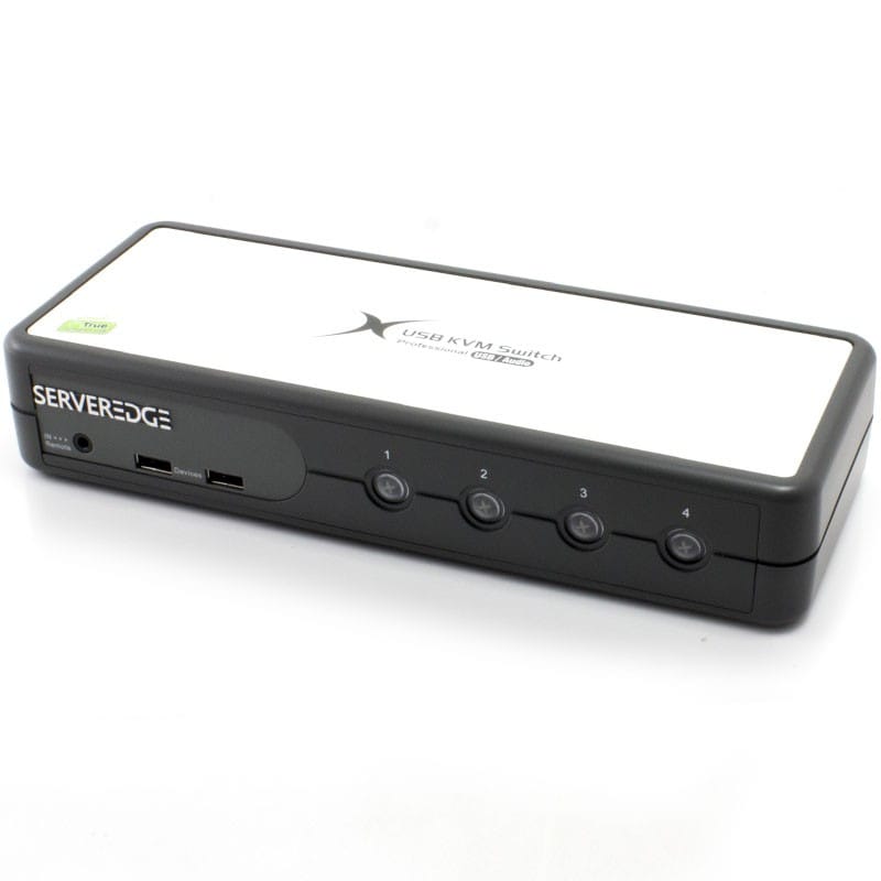 Serveredge 4-Port USB/VGA Desktop KVM Switch