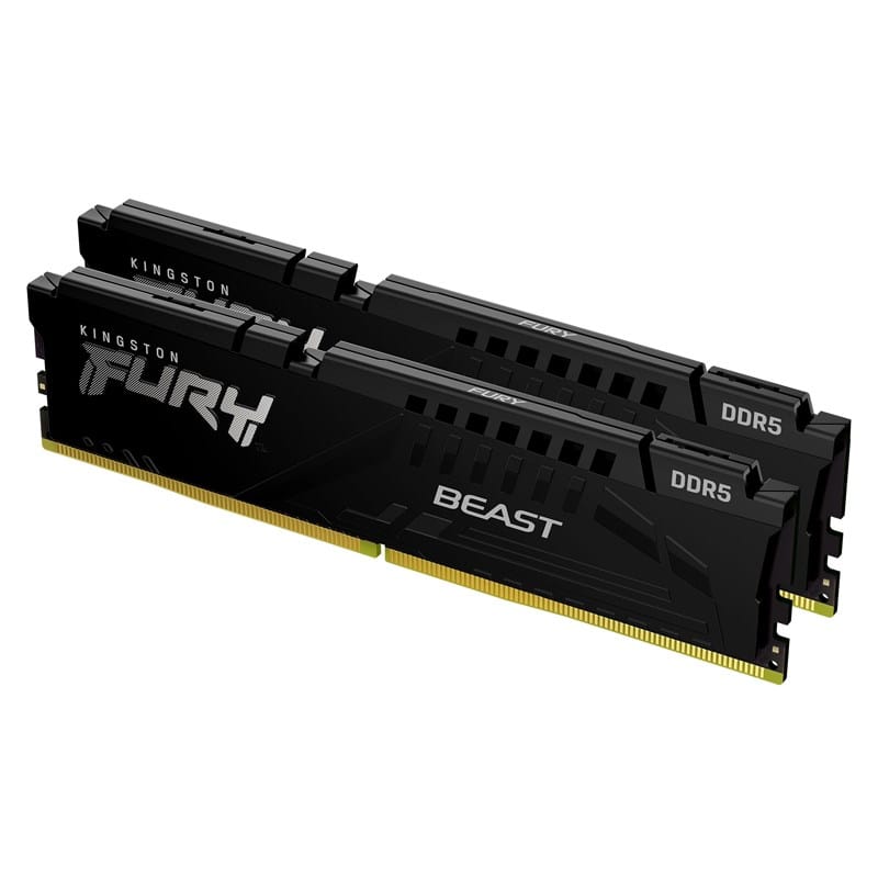 Kingston Fury Beast 32GB (2x16)DDR5-5200 Memory - Black
