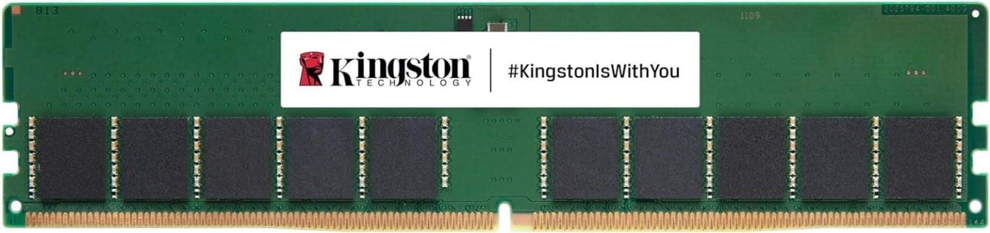 Kingston 32GB DDR5-4800 Registered 2Rx8 Module Memory