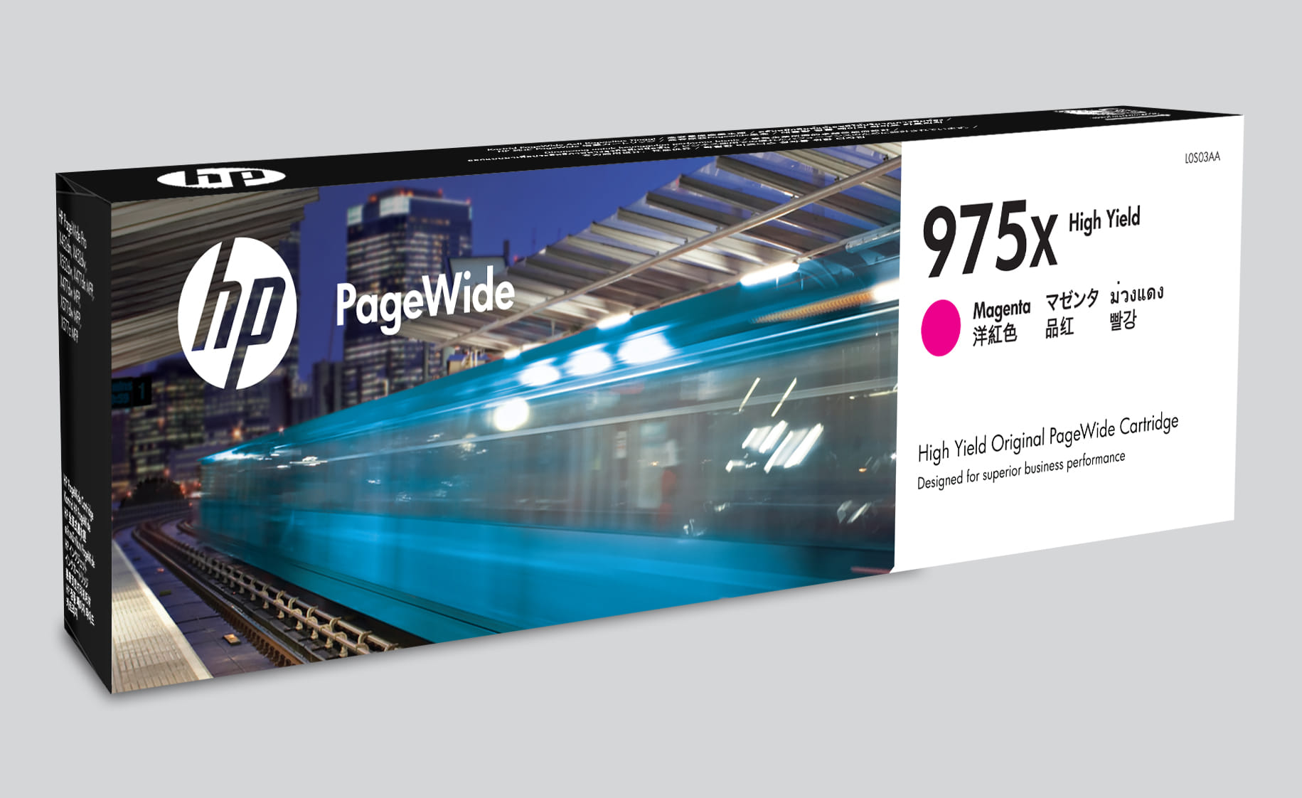 HP 975X Ink Cartridge, Magenta