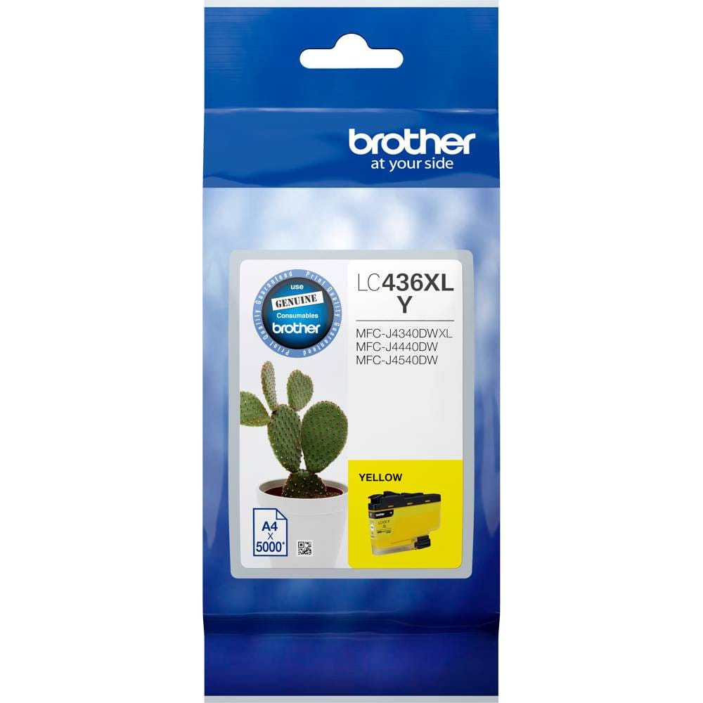 Brother LC436XL 5K Ink Cartridge - Yellow

