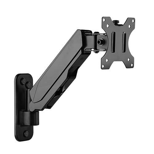 Brateck Wall Mounted Gas Spring Single Monitor Arm