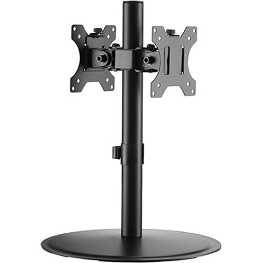 Brateck Articulating Pole Mount Single Dual Monitors Stand For 17