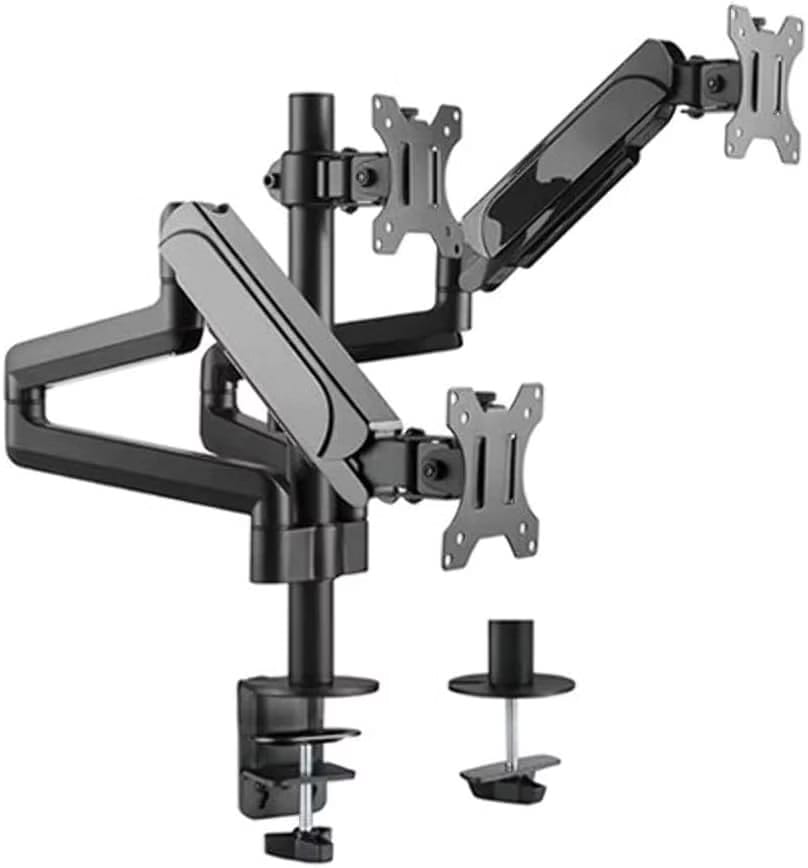 (Open Box) Brateck Triple Monitors Pole Mounted 17-27"