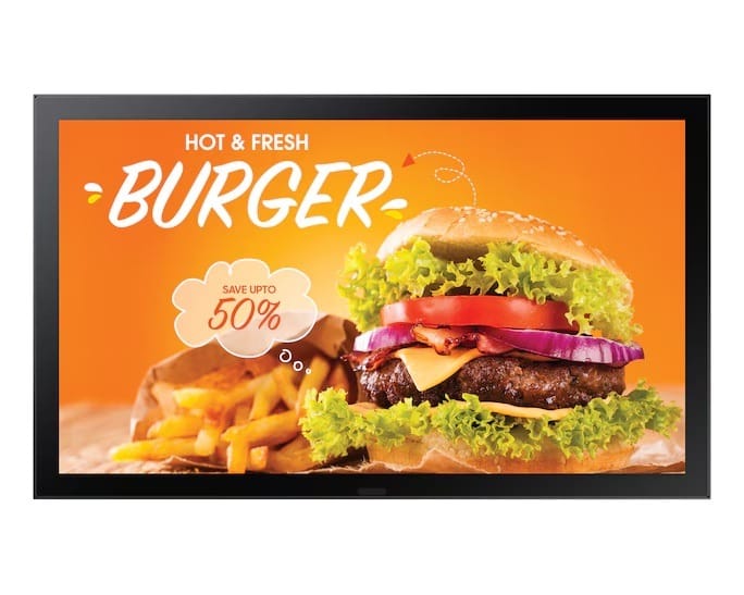 Samsung OH24B 24" 1500 Nits 24/7 Outdoor Display