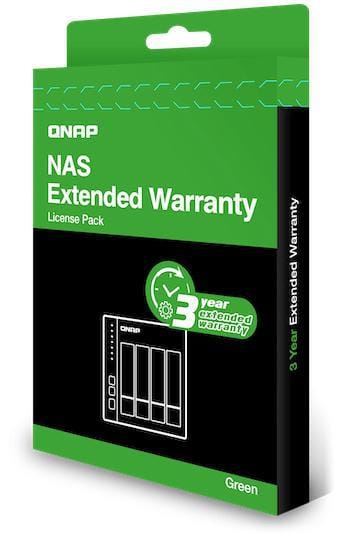 QNAP 3 Years Digital Extended Warranty - Green