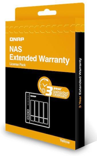 QNAP 2 Years Digital Extended Warranty - Yellow