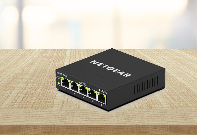 Netgear GS305E Smart Managed 5-Port Gigabit Switch