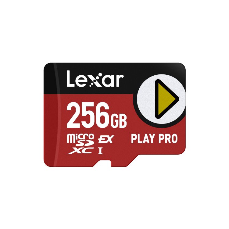 Lexar PLAY PRO 256GB Express Card microSDXC
