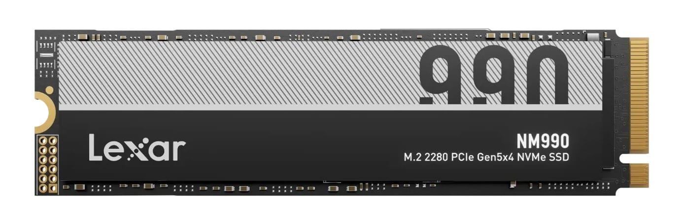 Lexar NM990 1TB M.2 2280 PCIe Gen 5x4 NVMe SSD