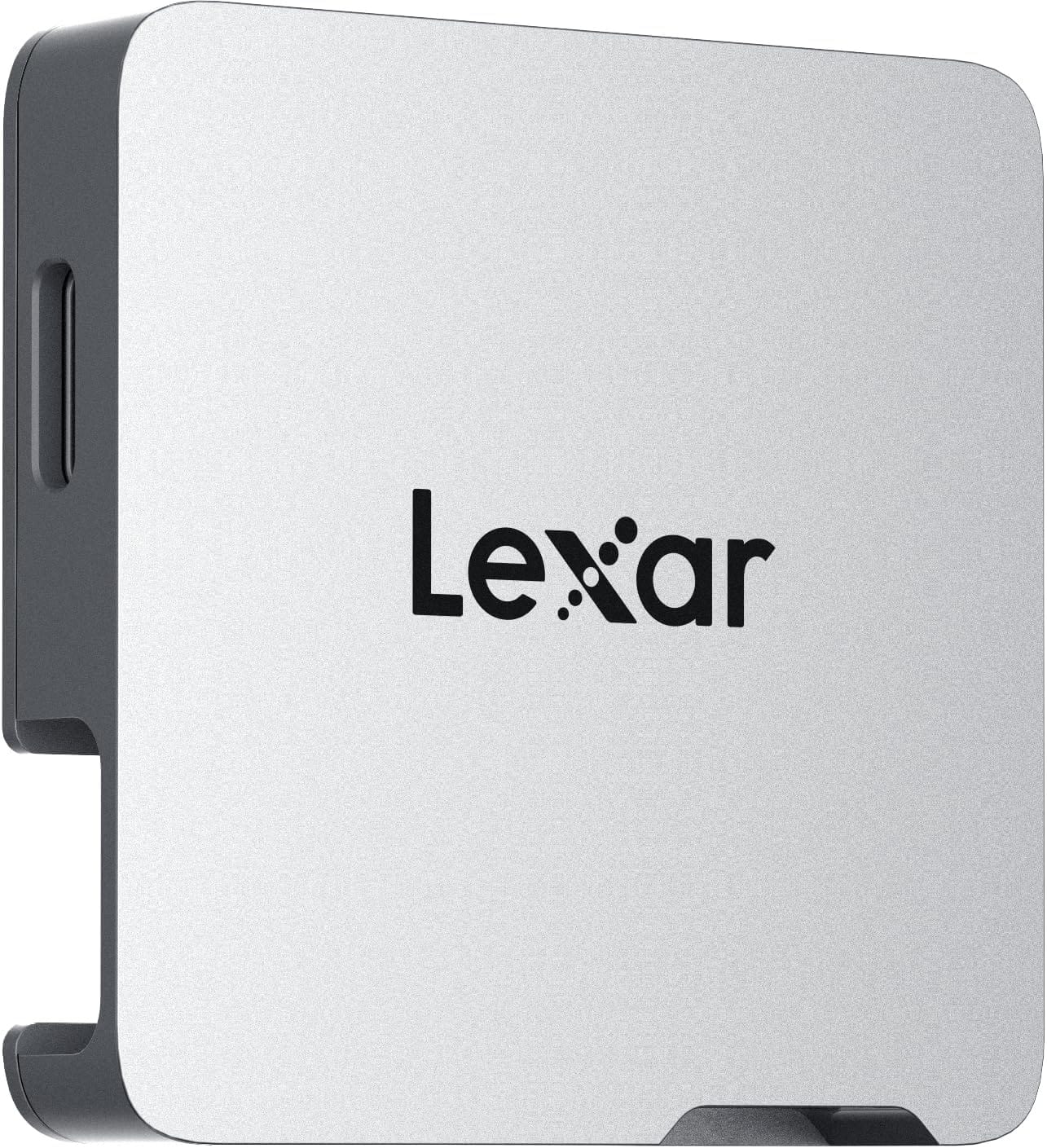 Lexar Professional Go USB Portable SL400 SSD With Hub - Silver