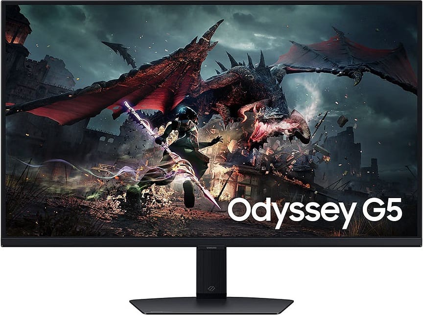(Open Box) Samsung Odyssey G50D 32" QHD IPS 1ms 180Hz DisplayHDR 400 G-Sync Compatible Gaming Monitor