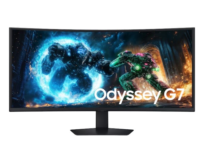 Samsung Odyssey G7 G75F 40" WUHD 1ms 180Hz Curved Gaming Monitor