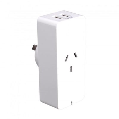 Laser Smart Home Wi-Fi Plug with Dual USB