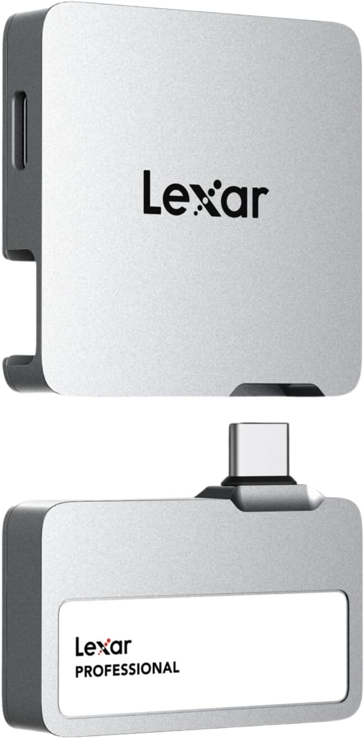  Lexar Professional Go Portable SSD 2TB with Hub