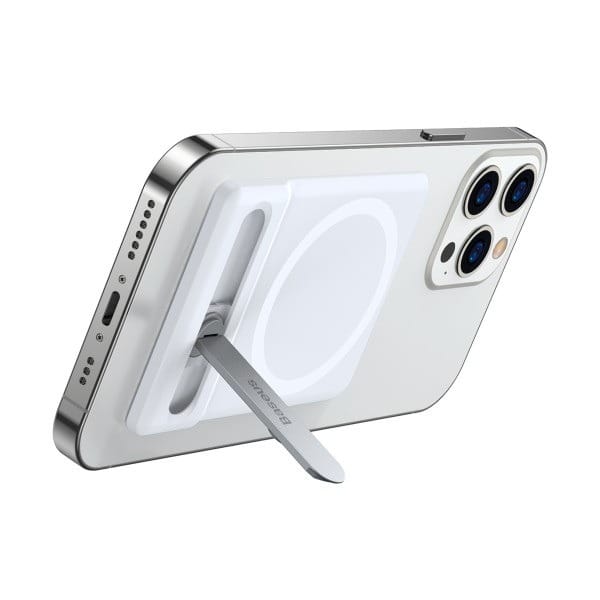 Baseus Foldable Magnetic Bracket Phone Holder - White