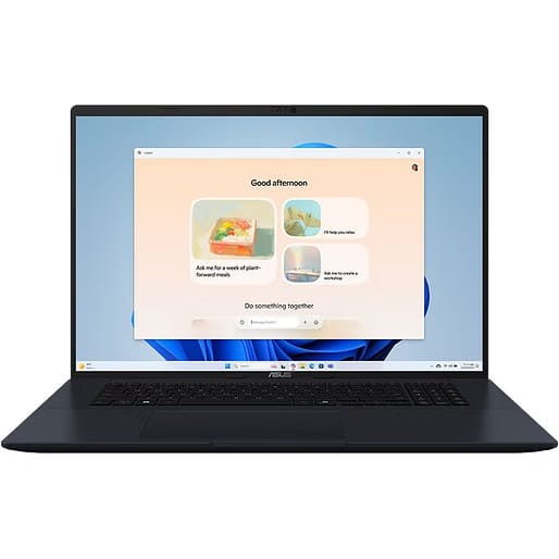 (Ex-Demo) ASUS VivoBook 17 18" WUXGA Laptop, Ryzen 7-260, 16GB RAM, 1TB SSD, Windows 11 Home - Quiet Blue