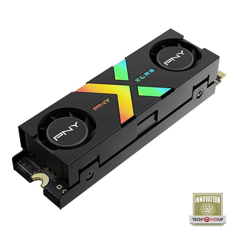 PNY CS3150 2TB M.2 PCIe Gen5 x4 NVME SSD with RGB Heatsink