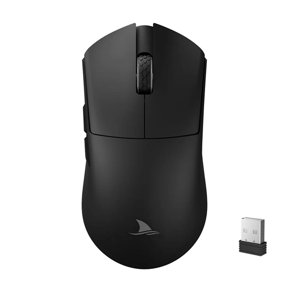 Darmoshark M3V2 KIRAN Trio-Mode Lightweight 8K Polling Rate Gaming Mouse - Black
