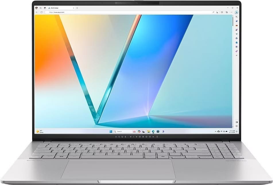 ASUS Vivobook S 16 (M5606) 16" OLED Laptop, Ryzen 9 AI 365, 32GB RAM, 2TB SSD, Windows 11 Home