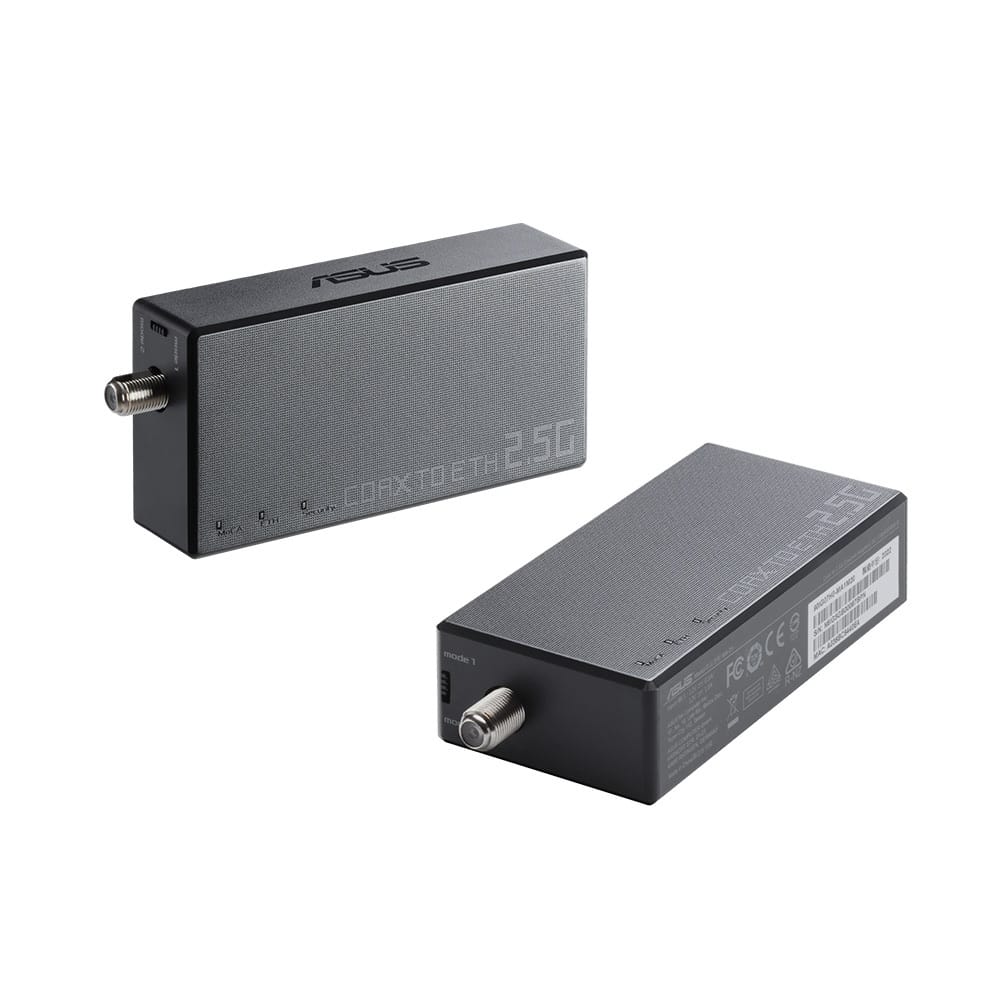 Asus MA-25 Coax to Ethernet Adapter 2-Pack