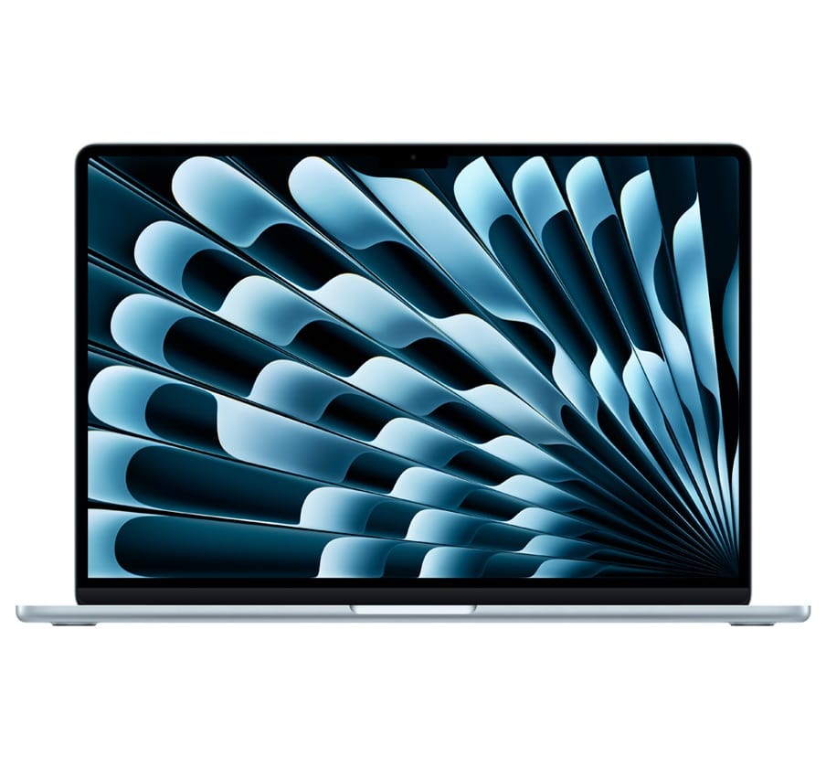 Apple MacBook Air 15" M4 Chip With 10-Core CPU, 10-Core GPU, 16GB 256GB - Sky Blue