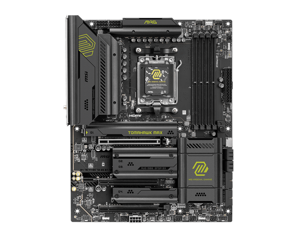 MSI MAG B850 TOMAHAWK MAX WIFI ATX Motherboard