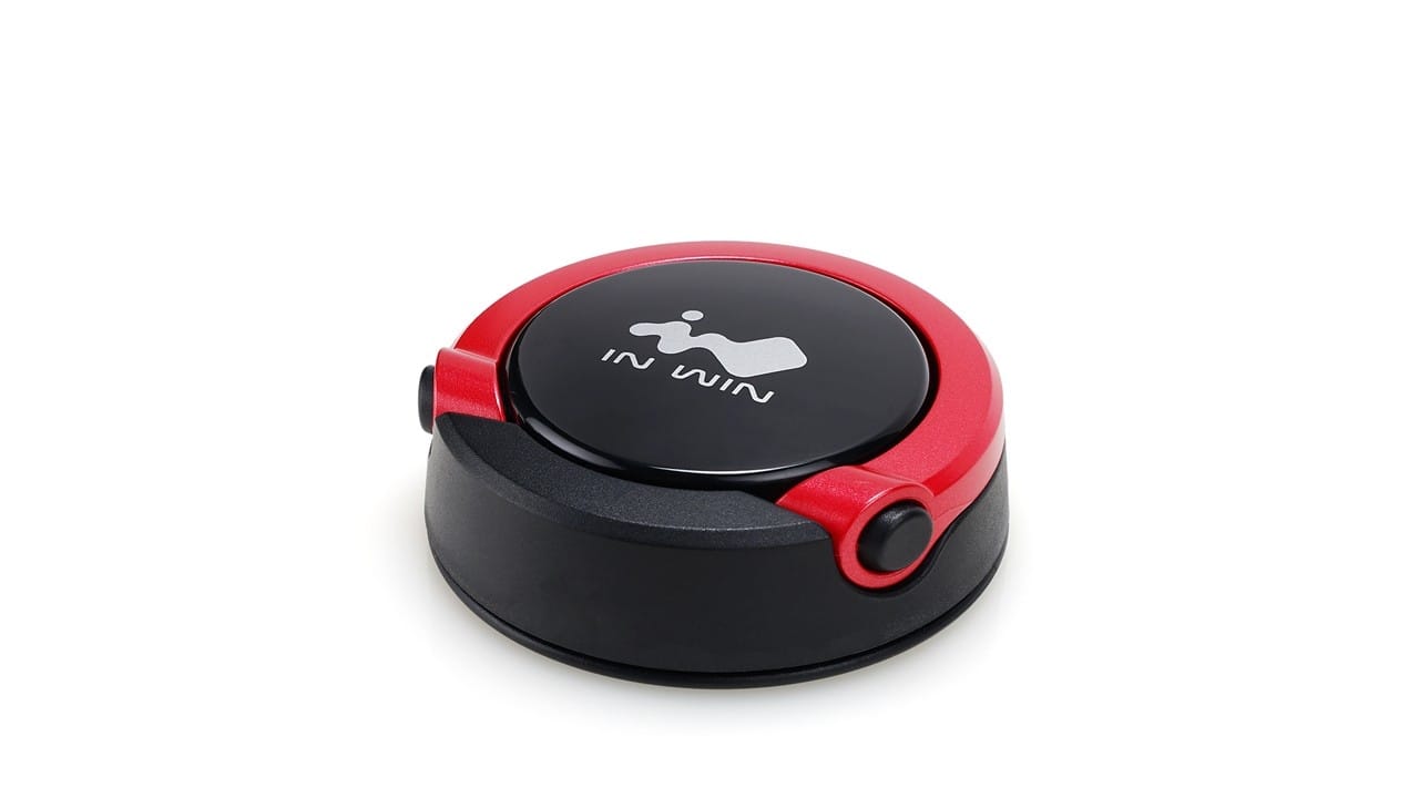 Inwin Mag-Ear Headphone Hanger Red