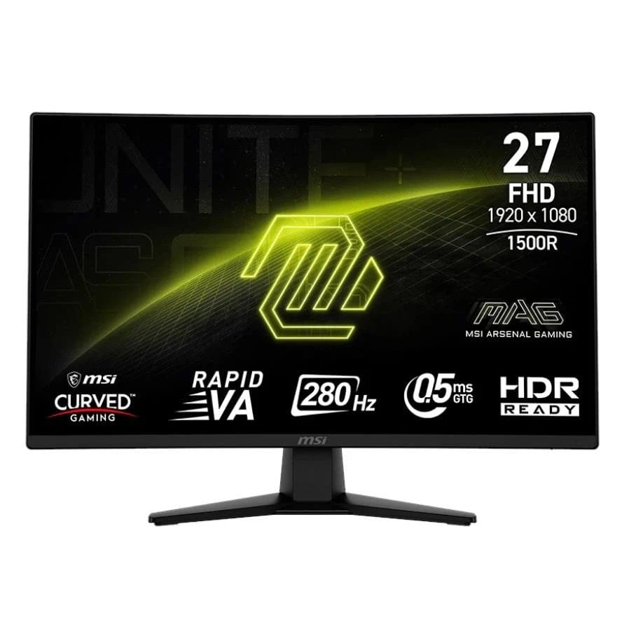 MSI MAG 274CXF 27" FHD 0.5ms 280Hz Curved 1500R Monitor
