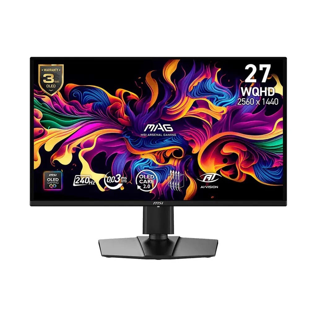 MSI MAG 274QP QD-OLED X24 27" WQHD 0.03ms 240Hz Monitor