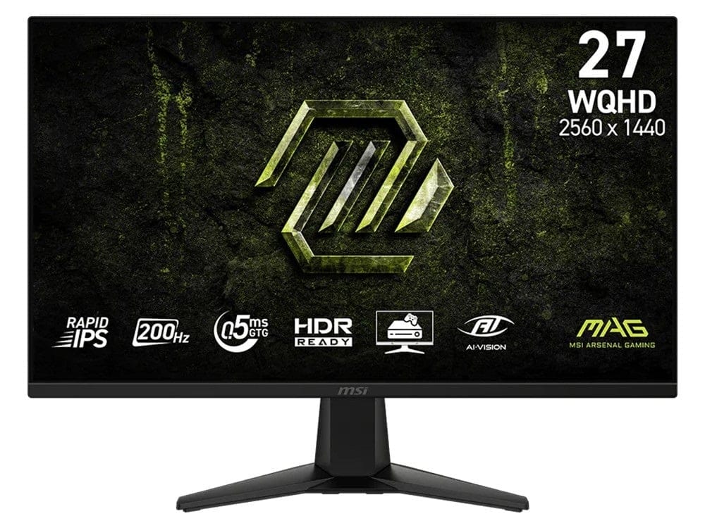 MSI MAG MAG 275QF E20 27" WQHD IPS 0.5ms 200Hz G-SYNC Compatible Monitor