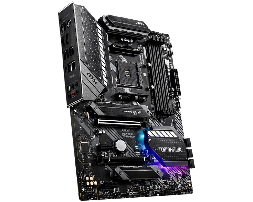 MSI MAG B550 Tomahawk AM4 ATX Motherboard