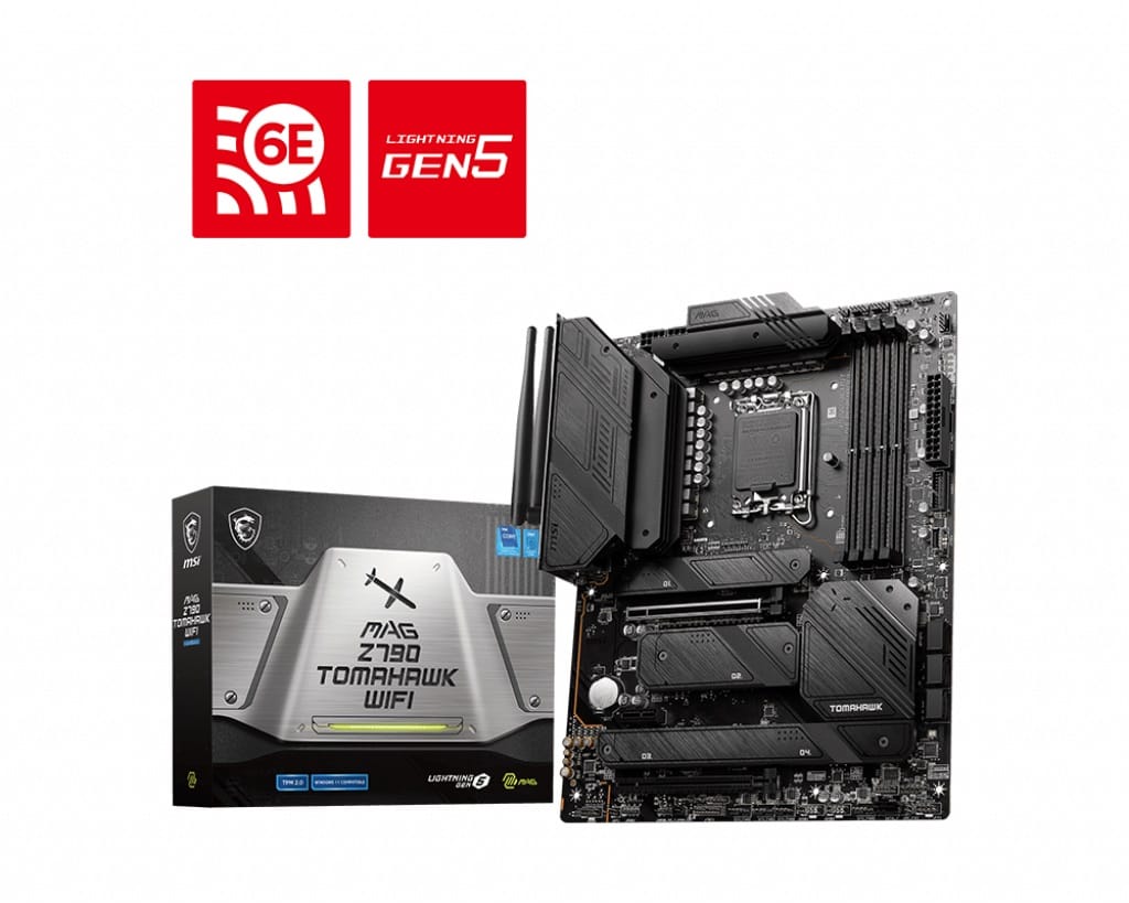 MSI MAG Z790 Tomahawk WiFi LGA 1700 ATX Motherboard