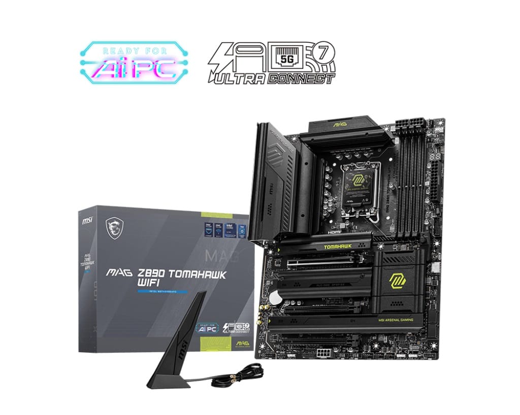 MSI MAG Z890 TOMAHAWK WIFI LGA1851 ATX Motherboard