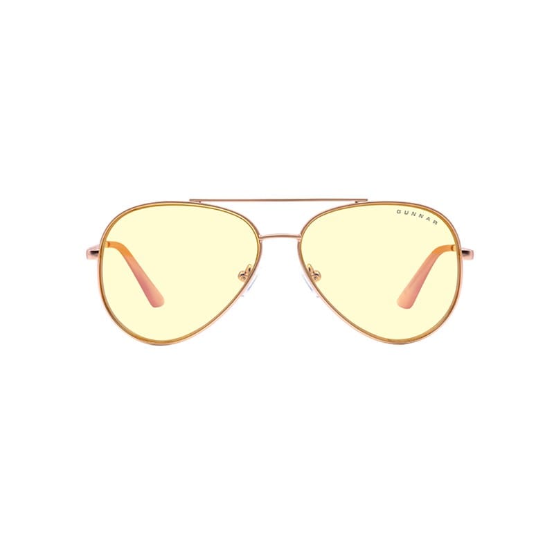 Gunnar Maverick Digital Eyewear - Amber Rose Gold
