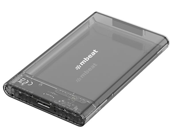 mbeat A1 USB 3.0 2.5” SATA HDD Enclosure Black