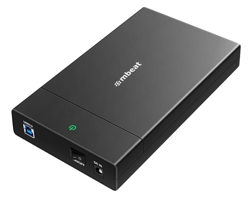 mbeat C1 Tool Free USB 3.0 3.5”/2.5” SATA HDD Enclosure