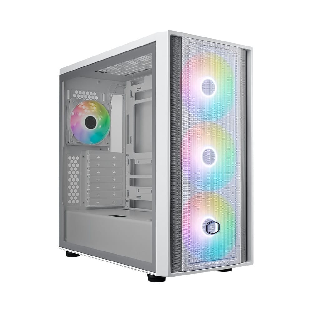 MasterBox 600 Mid Tower Case - White
