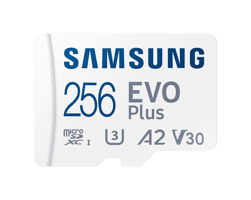 Samsung 256GB EVO Plus Micro SD Memory Card with Adapter