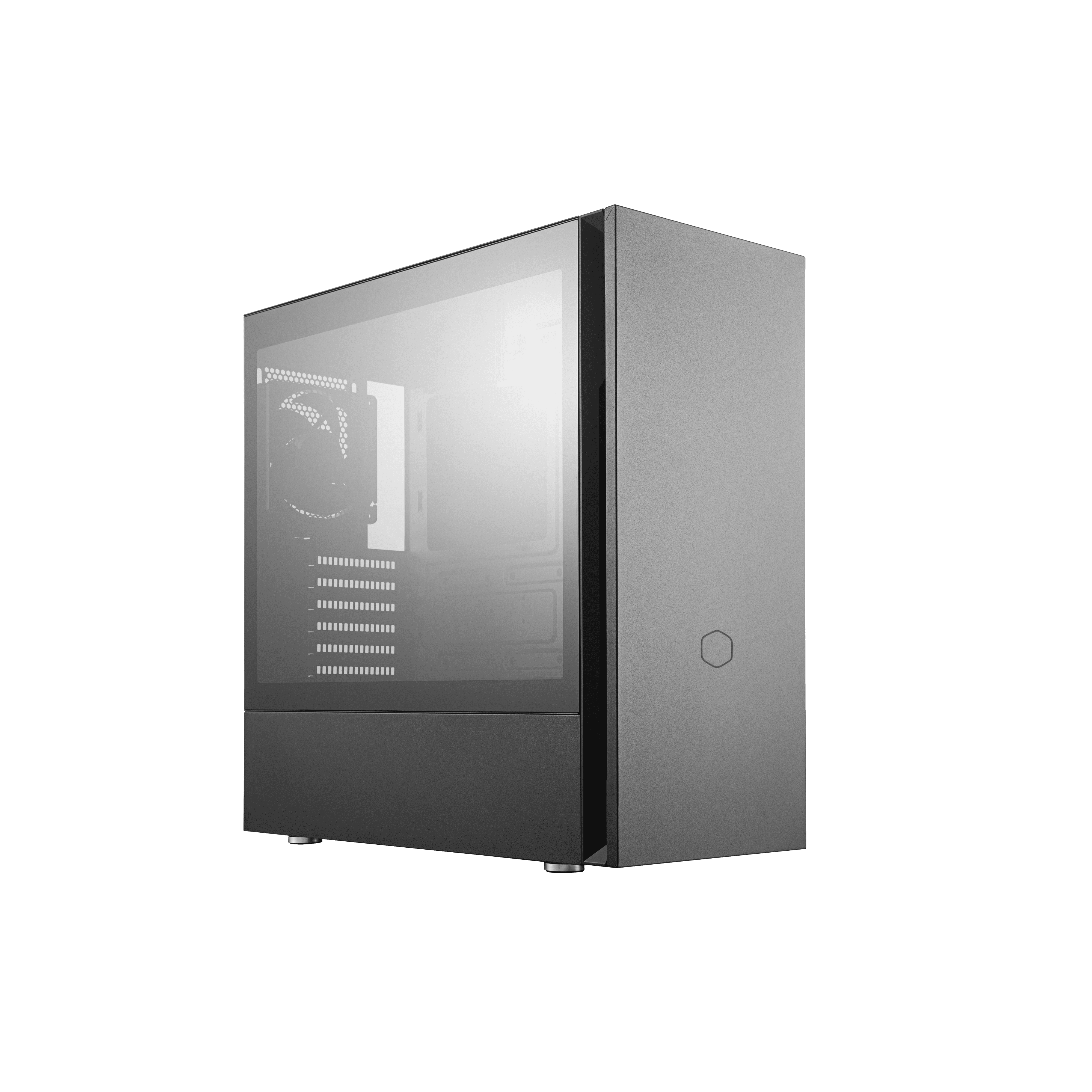 Coolermaster Silencio S600 ATX Tempered Glass Case - Black