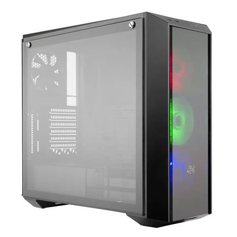 CoolerMaster Masterbox Pro 5 RGB Tempered Glass Case W/RGB Controller (MCY-B5P2-KWGN-02) 