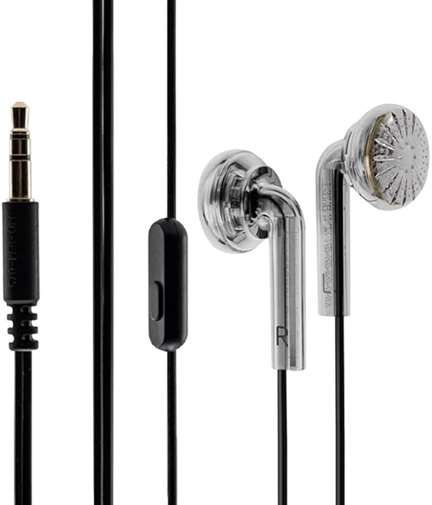 MOONDROP Nice Buds! Dynamic Wired Earbuds With Microphone - Transparent
