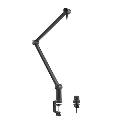 Brateck Professional Microphone Boom Arm Stand - Matte Black