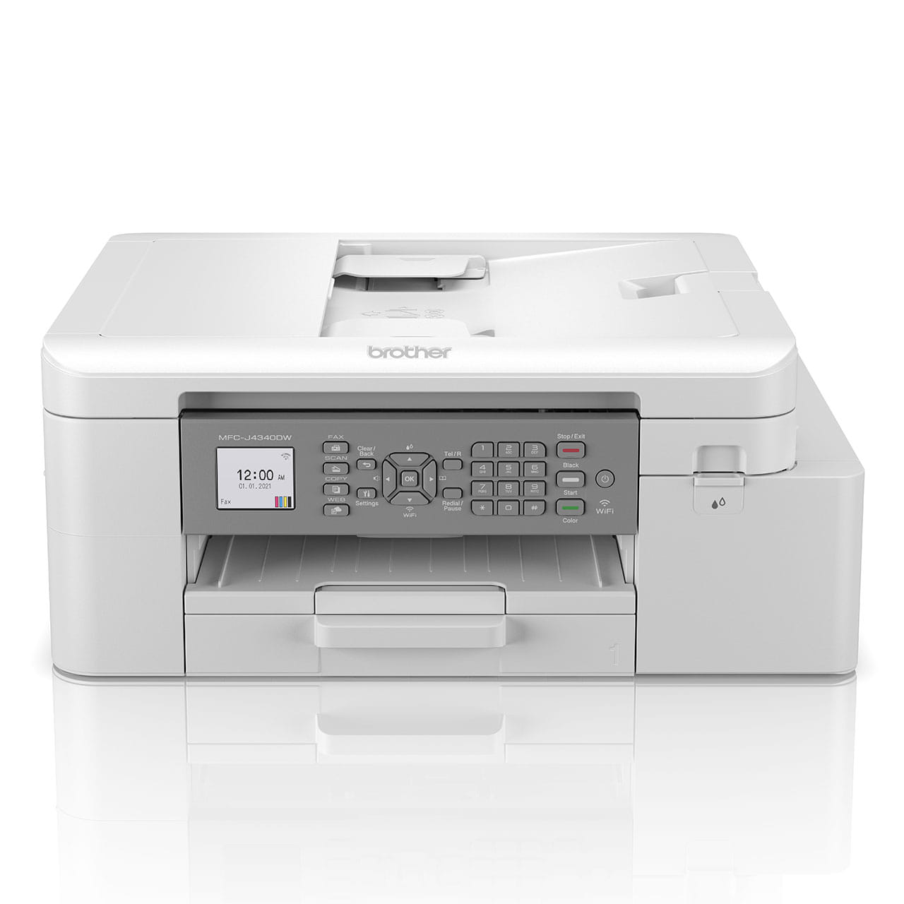 Brother XL Smart Inkvestment Tank Multi-Function ADF Inkjet Printer (Print/Copy/Scan/Fax)