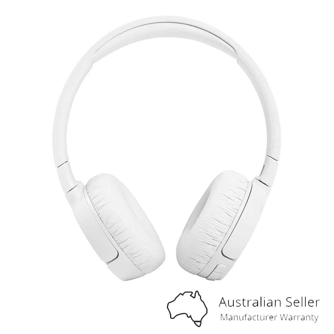 JBL Tune 660BTNC Bluetooth Active Noise Cancelling On Ear Headphones White